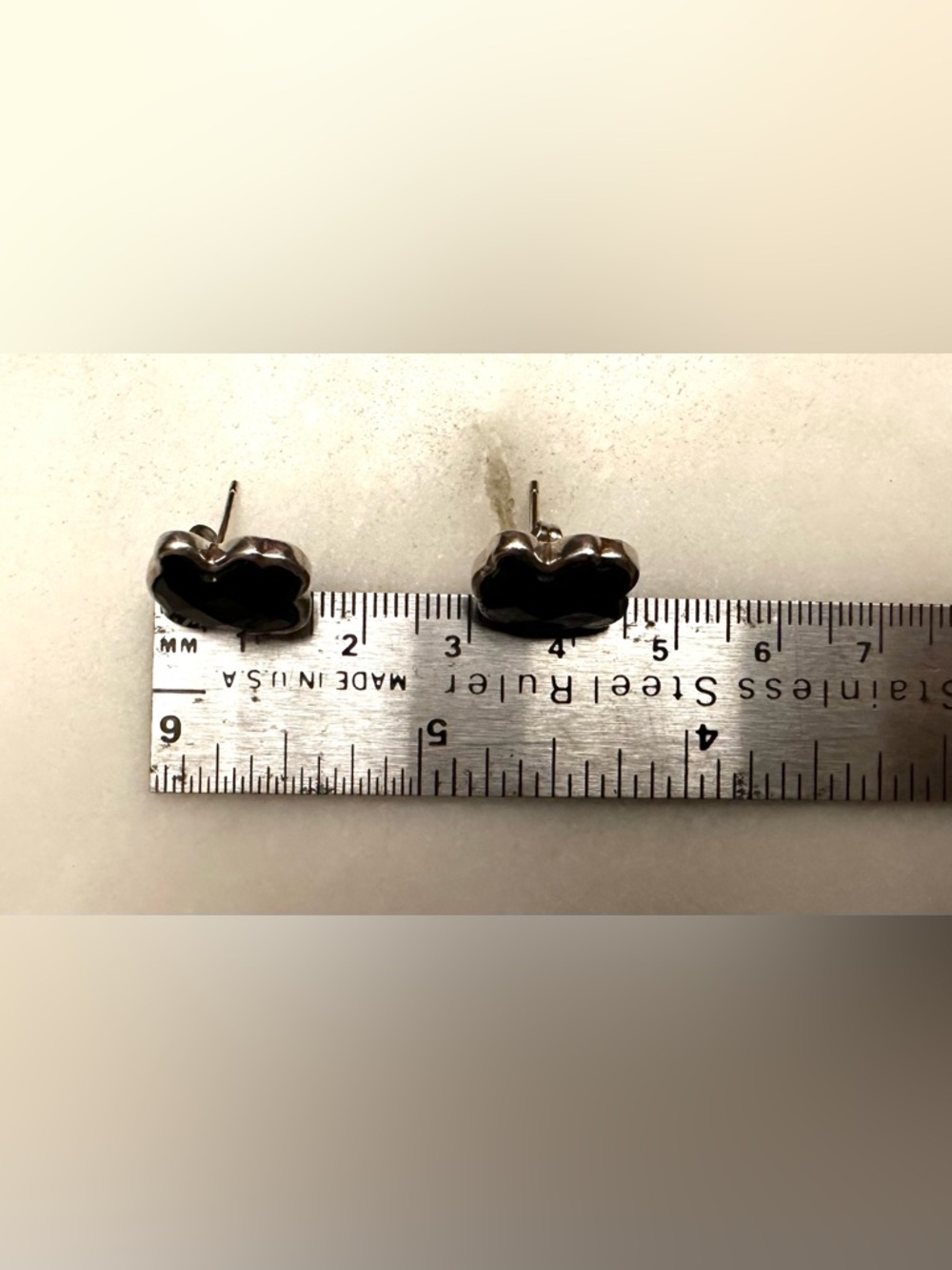 TOUS Sterling Silver and Onyx Earrings - Picture 8 of 11